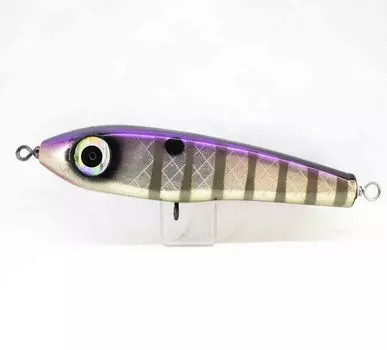 Maggy Gara Jerk Bait 1 190см Приманка-карандаш с фиолетовыми полосками (2032)