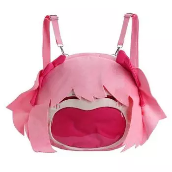 Magi Puella Madoka Magica Cosplay Bags Backpack Splicing Design School Storage