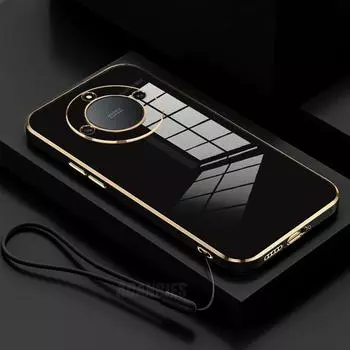 Magic5lite Роскошный чехол-ремешок из силикона для Honor Magic 5 6 Magic5 Magic6 Lite X9a X9b 90 70 Pro Противоударный мягкий чехол For Magic 5 Lite