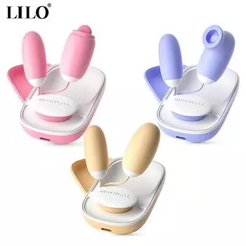 Magic Box Honey Bean Сосание Вход Вибрационный Эротический Двойной Дилдо Женский Мастурбатор Товары Для Взрослых Секс Model B Cherry Pink