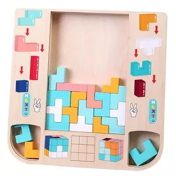 Magic Cube 2 в 1 головоломка Buzzle Kids Inteligence многофункциональная обучающая сенсорная игрушка игра для детей с аутизмом для школьников старшего возраста 5/6 разноцветный