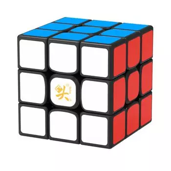 Magic Cube 3x3x3 Magic Cube Magic Cube для соревнований Smooth Rotation World Standard Color Scheme 3D Puzzle (Магнит DaYan ZhanChi Pro M черный)