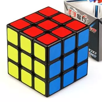 Magic Cube Magic Cube Официальный стандарт международной конвенции WCA, вращающийся плавно, 3D-головоломка, обучающая игрушка 3x3 Нет (Легендарный логотип)