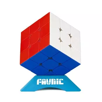 Magic Cube Magnetic Cube Magic Competition Cube 3D Puzzle Smooth Rotation Educational Toy for Professionals and Experts [Built-in Magnet] (MoYu RS3M)