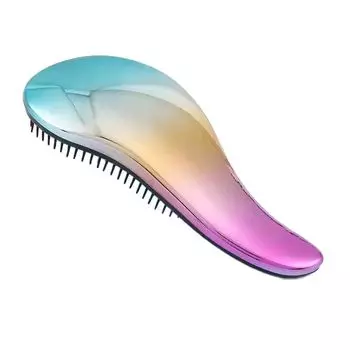 Magic Hair No Shiny Mini Популярная щетка для волос вьющиеся дешевые маленькие стильные мини-щетки, щетка, спутывание, волосы, гладкие, размер, портативный, волосы, гладкие, уход, блестящие,