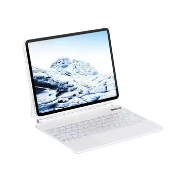 Magic Keyboard SUKEBON Чехол с клавиатурой для iPad дюймов, техническое соответствие Чехол для iPad 10-го поколения A2757 Power trackpad smart Japanese белый