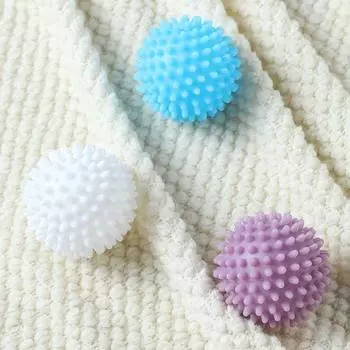 Magic Laundry Ball Reusable PVC Solid Cleaning Ball Household Cleaning Washing Machine Accessories for Clothes supplies белый