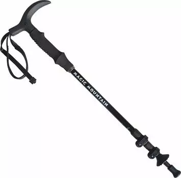 MAGIC MOUNTAIN Зажим для палок для скалолазания и треккинга на открытом воздухе T-образная рукоятка черный MP113T (1 3-х ступенчатый)