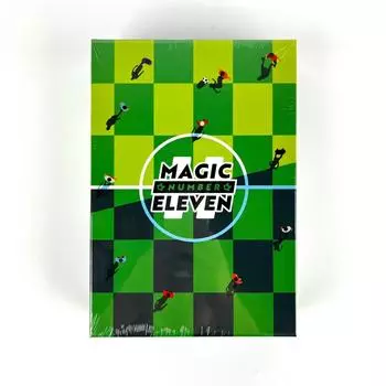 Magic Number Eleven Двойная карточная игра Футбольная тайна Тема Мечтательная карточная игра Десять человек Волшебный трюк Номер Одиннадцать
