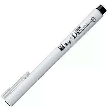Magic Pen Lashon Drawing Pen Black Water-based 0.8 MRD-08-T1 чёрный
