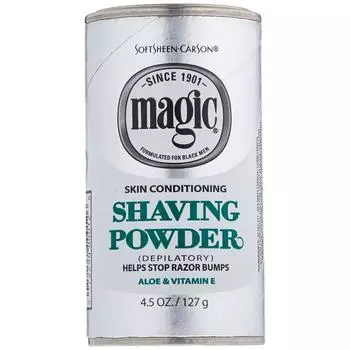 Magic Platinum Shaving Powder 4.5oz. Skin Conditioning Magic Platinum Shaving Powder 4.5oz. Skin Conditioning (2 packs), 1 pack