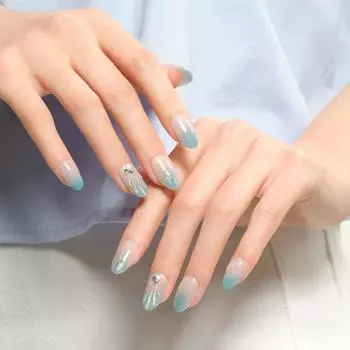 Magic Press Blue Shell (Almond)