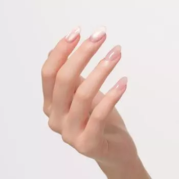 Magic Press Мерцающий розовый (Длинный овал)