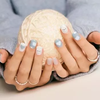 Magic Press Облачный медведь (Короткий квадрат)