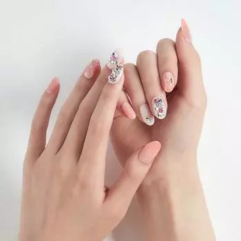 Magic Press Розовый Букет (Длинный овал)