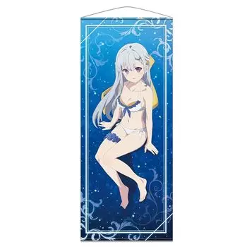 Magic revolution of reincarnated princess and genius daughter Almost life-size tapestry B [Eufilia Magenta]