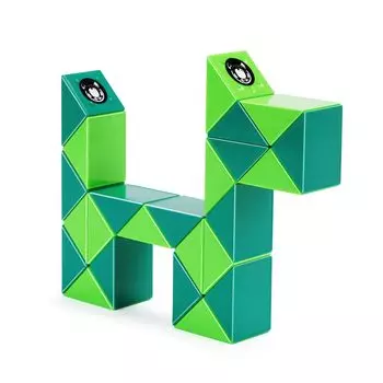 Magic Snake 24Part Magic Stress Relief Brain Training Intelligence Game Magic Cube 3D Puzzle JellyCube (Серый цвет)