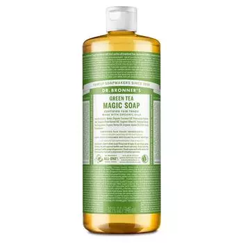 Magic Soap GR 946ml Органическое мыло Dr.Bronner s Dr.Bronner s (Зеленый чай) чистый