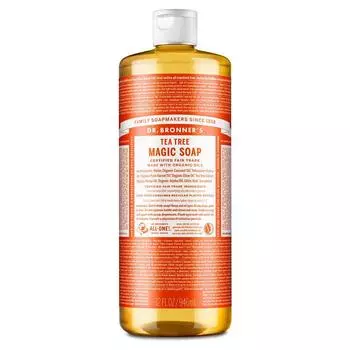 Magic Soap TE 946 мл Органическое мыло Dr.. Броннерс (Чайное дерево) чистый