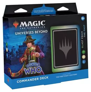 Magic the Gathering Doctor Who Commander Deck Invasion from the Past Английская версия MTG Коллекционная карта Wizards of the Coast D23630000