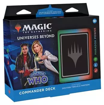 Magic the Gathering Doctor Who Commander Deck Paradox Power Английская версия MTG Коллекционная карта Wizards of the Coast D23630000