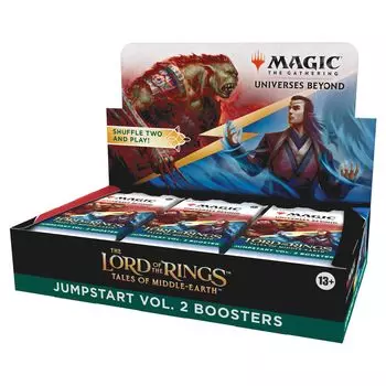 Magic the Gathering Lord of the Lore of Jump Start Booster 2 Английская версия 18 комплектов Коллекционная карта MTG Wizards of the Coast D21250000 The Rings