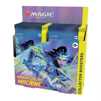 Magic The Gathering March of the Mechanical Corps Collector Booster English Version 12 Pack MTG Trading Card Wizards of the Coast D17910000
