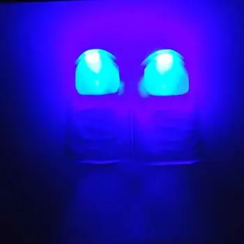 Magic Thumbs Light Toys for Adult Magic Trick Props Blue Light Led Flashing Fingers Halloween Party Toys for Children WHITE синий
