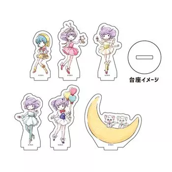Magical Angel Creamy Mami 01 Художественная акриловая маленькая подставка Коробка из 6 штук [Иллюстрация Graff]