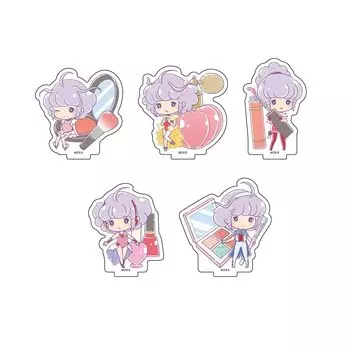 Magical Angel Creamy Mami 02 art Акриловая миниатюрная подставка 5 предметов КОРОБКА [Иллюстрация конфет]