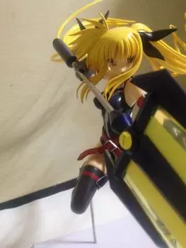 Magical Girl Lyrical Nanoha Strikers Fate Harlaown True Sonic Форма масштаб ПВХ окрашенный готовый T. (1/7 продукта)