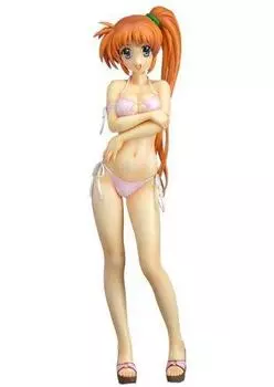 Magical Girl Lyrical Nanoha StrikerS Nanoha Takamachi Swimsuit Ver. (1/4 scale PVC painted finished product)