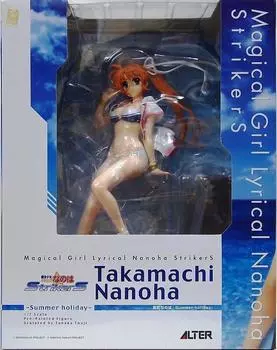 Magical Girl Lyrical Nanoha Strikers Nanoha Takamachi scale PVC painted finished -Summer holiday- (1/7 product)