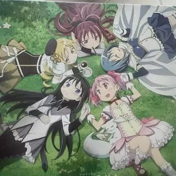 Magical Girl Madoka Magica Mamama Canvas Art Beautiful Girl Classic