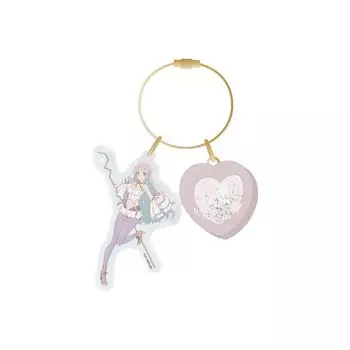 Magical girls and evil were once Byakuya Mimori Heart Shake Keychain enemies.