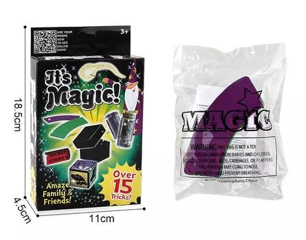 Магический реквизит Новый и странный Крупный план Сцена Детские магические игрушки Фигурка Покерные игры Приходят и уходят