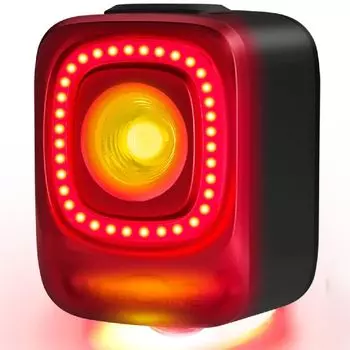 Magicshine SEEMEE 200 Bicycle Tail Rear Light with Brake Light 200 IPX6 USB High Road Bike Tail Light for Day and Night Commuting and School V3.0 чёрный