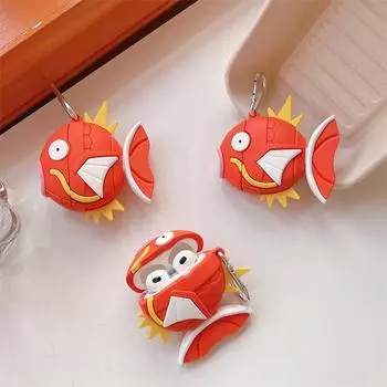 Magikarp AirPods Pro 2 Милый мультяшный чехол для наушников для Apple Bluetooth Wireless 1/2/3 Gen AirPods Pro/AirPods Pro2