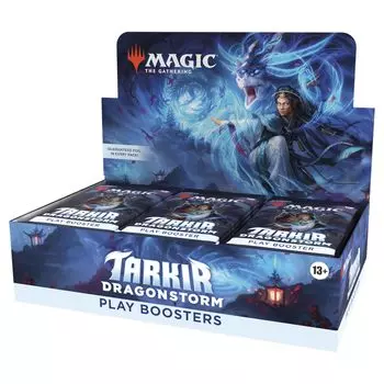 магия: Сбор Таркира: Dragons of the Storm Play Booster Английская версия (В комплект входит КОРОБКА 30 шт.) MTG Коллекционная карта Wizards of the Coast TDM
