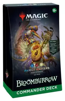 магия: The Gathering Bloombarrow Commander Deck English Version [Family First] MTG Trading Card Wizards of the Coast BLB D34270000