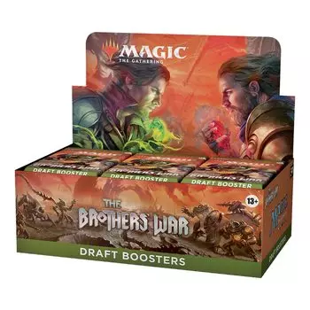 магия: The Gathering Brothers War Draft Booster английская версия (BOX) 36 упаковок D03060000 Коллекционная карта MTG Wizards of the Coast D03060003