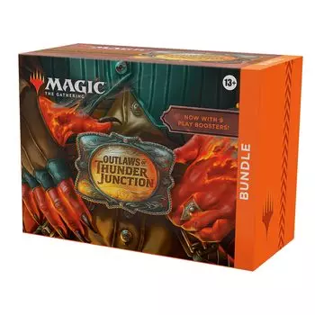 магия: The Gathering Outlaws of Thunder Junction Bundle Английская версия MTG Коллекционная карта Wizards of the Coast OTJ D32640000
