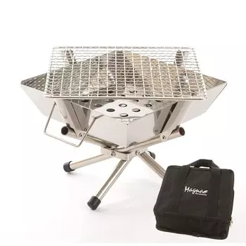 MAGNA Fire Barbecue Bonfire 1 Domestic Storage Grill Included Fire Grill Grill, Stove, Stand, Unit, 2-Purpose, Compact, Durable, Processing, Case, (05