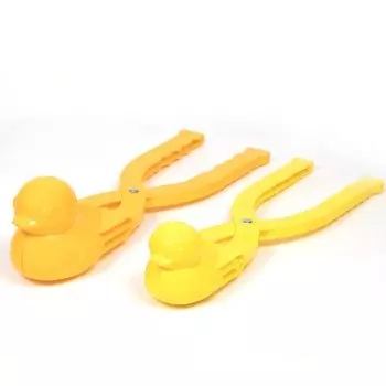 MAGNA Snowball Maker Duck Duck Making Machine Snowball Making Machine Duck Shape Regular Size Snowball Snow Play (Random Parent-Child Set)