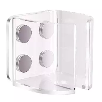 Magnetic Acrylic Water Bottle Holder Bracket For Hamsters Gerbils Hedgehogs And Small Pet Cage Secure Not Spill Design