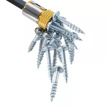 Magnetic Bit Holder Alloy Electric Magnetic Ring Screwdriver Bit Non-slip Anti-Corrosion Magnet Ring for Phillip Bit