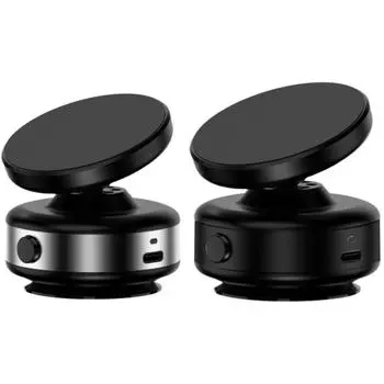 Magnetic Car Mount 360 Rotatable Vacuum Adsorption Bracket Magnet Phone Bracket белый