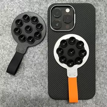 Magnetic Cell Phone Holder Suction Cup Phone Wall/Mirror Mount Universal Cell Phone Stand For All Mobile Phones