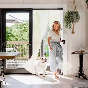 Magnetic Mosquito Net Flipper Zero Mosquito Net Gauze Ecoflow Doorway Curtain Heat Insulation Anti-mosquito Window Curtains 90x210cm