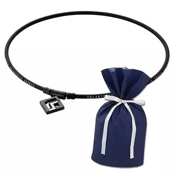 Magnetic Necklace SPORTS PRO Mag Titanium Necklace SG160 CO Magnetic Necklace S160 Limited Gift Set Black x White Black Titanium x M [Colantotte]